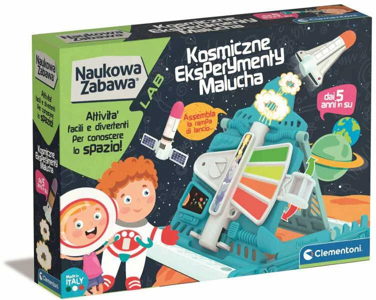 Mokslo rinkinys vaikams Kosminiai eksperimentai Clementoni 50798
