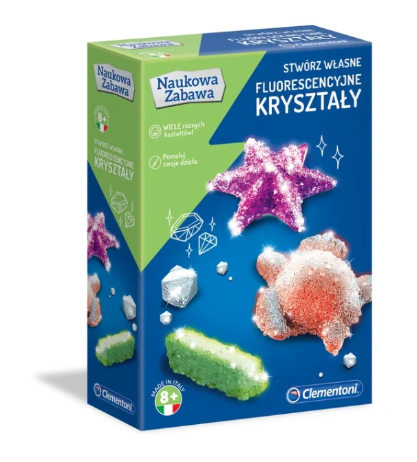 Clementoni fluorescenciniai kristalai (60584)