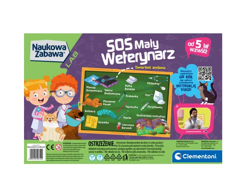 Clementoni Scientific Fun SOS Little Veterinary 50712