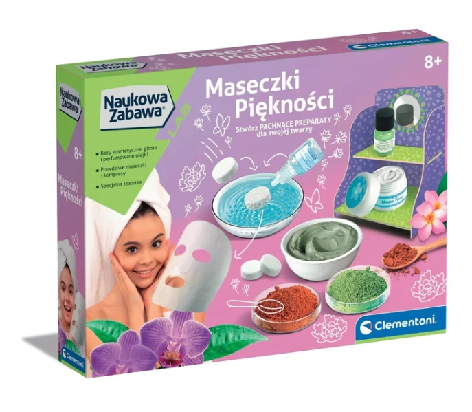 Grožio kaukių rinkinys vaikams Clementoni 50901