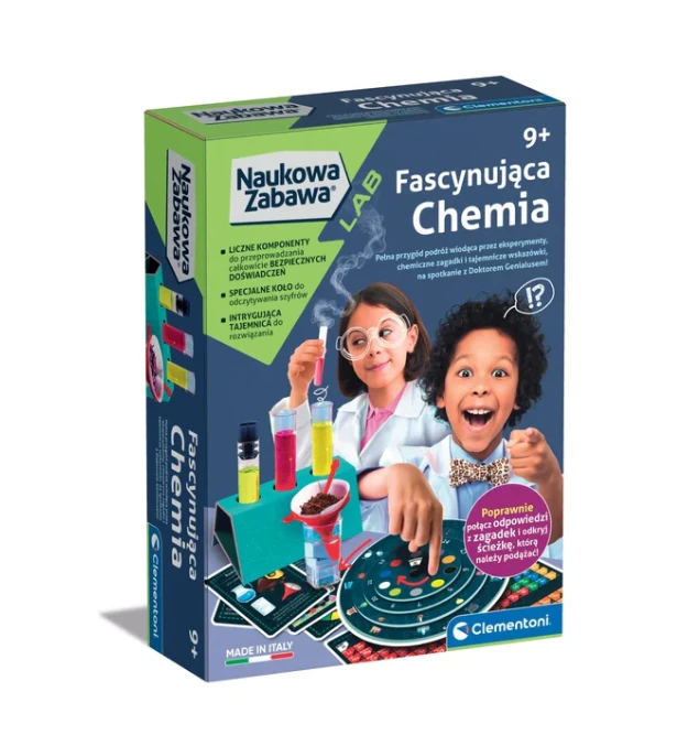 Žaislinis chemiko rinkinys Clementoni