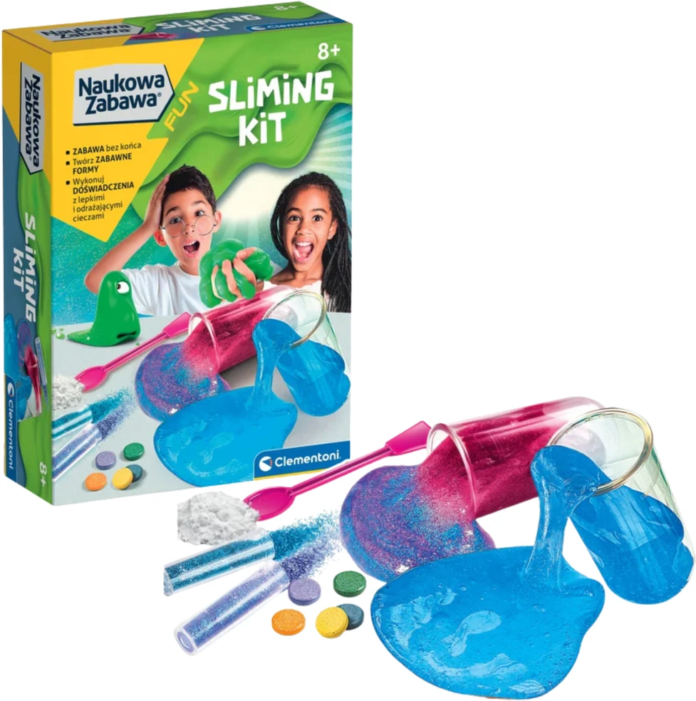 Clementoni Slime eksperimentų rinkinys