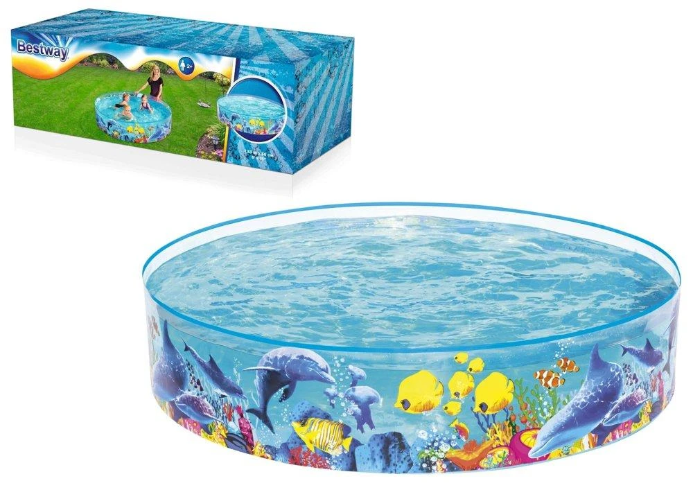 BESTWAY baseinas Odisėja, skersmuo 2.44m x H46cm, 55031