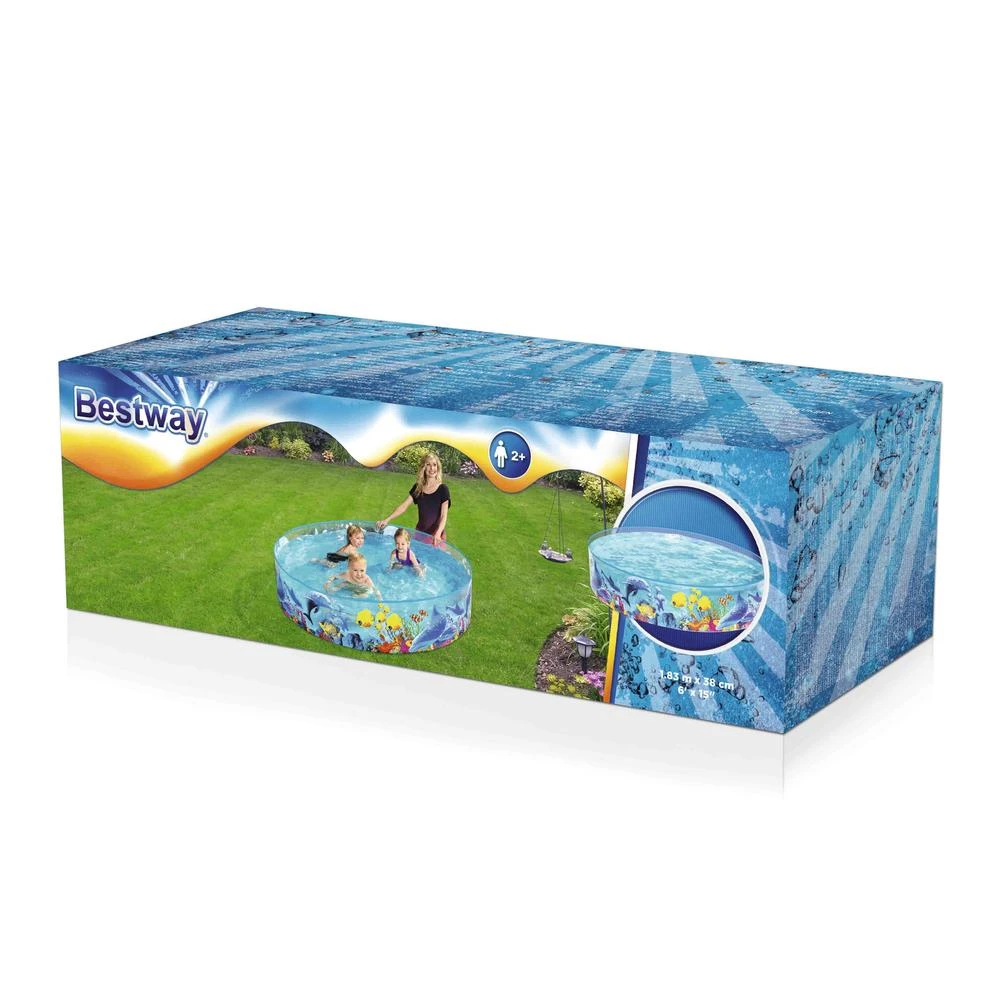 BESTWAY baseinas Odisėja, skersmuo 2.44m x H46cm, 55031
