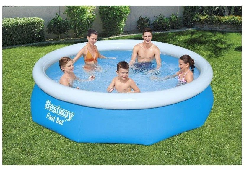 Bestway Fast Set Pripučiamas baseinas, apvalus, 305x76cm, 57266