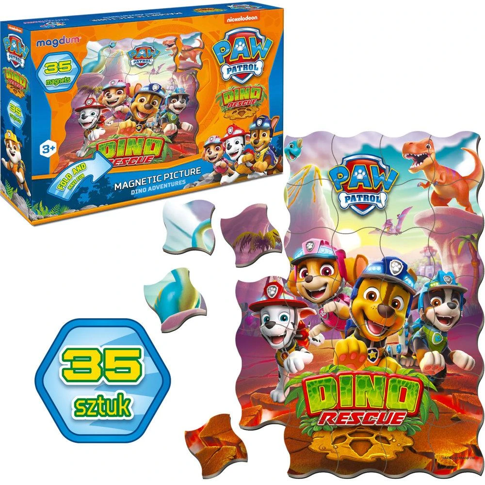 Technok Lean Toys Edukacinis magnetukų rinkinys 35 vnt.