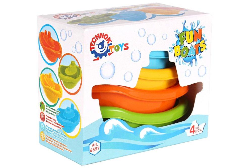 Technok laivelių rinkinys 4 vnt 11,5 cm 6597