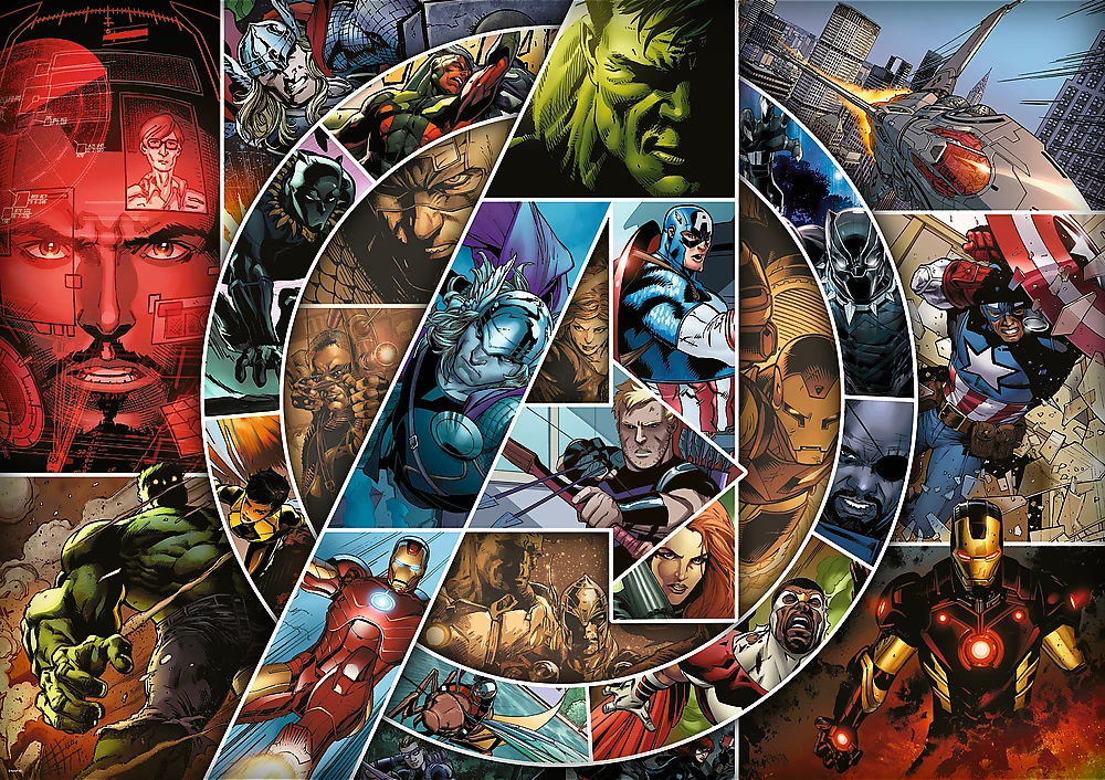 Trefl Dėlionė 1000 vnt. - Avengers