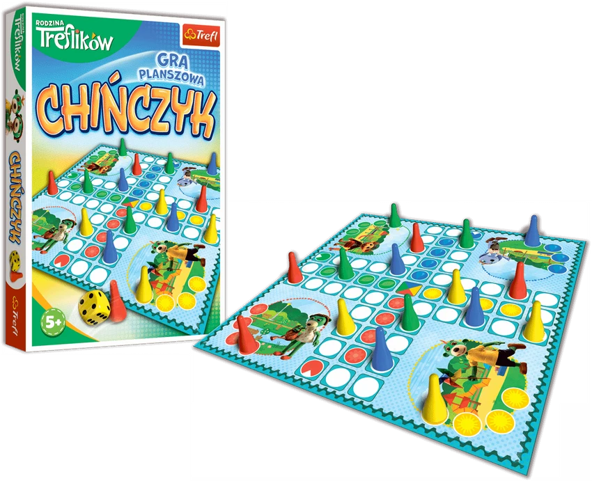 Stalo žaidimas: Ludo – Treflikų šeima Trefl 02069