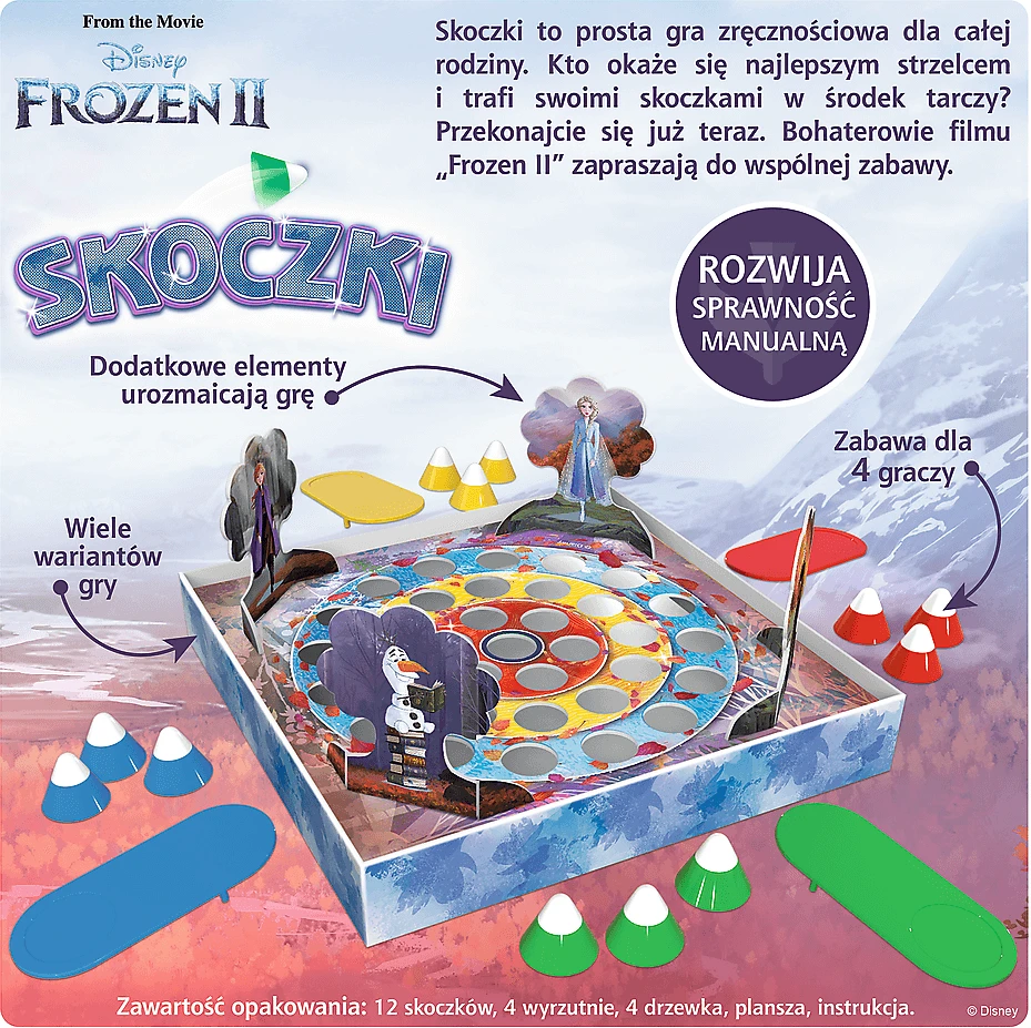 TREFL 01902 Žaidimas Riteriai Frozen 2