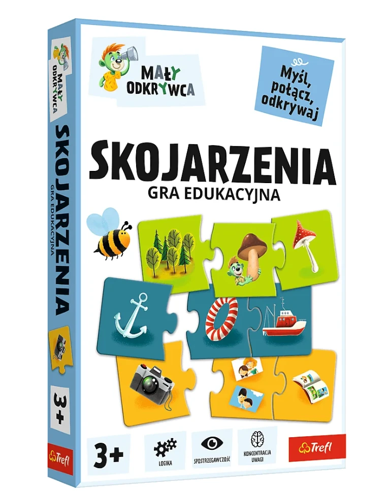 Trefl Edukacinė dėlionė Skojarzenia