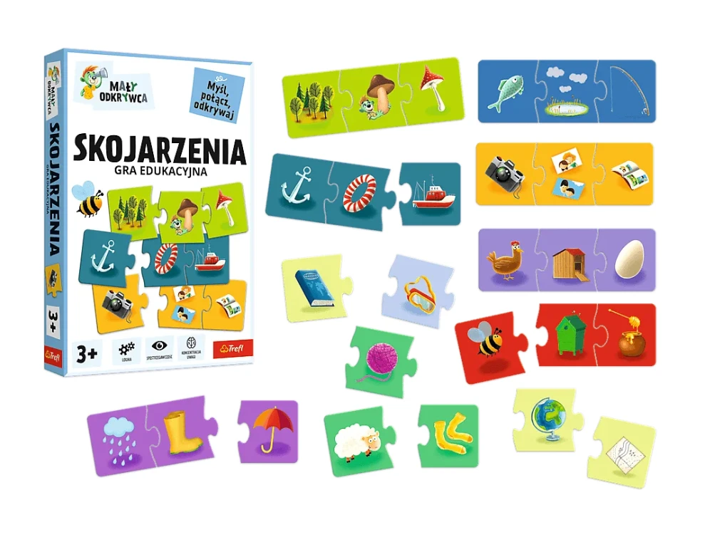 Trefl Edukacinė dėlionė Skojarzenia