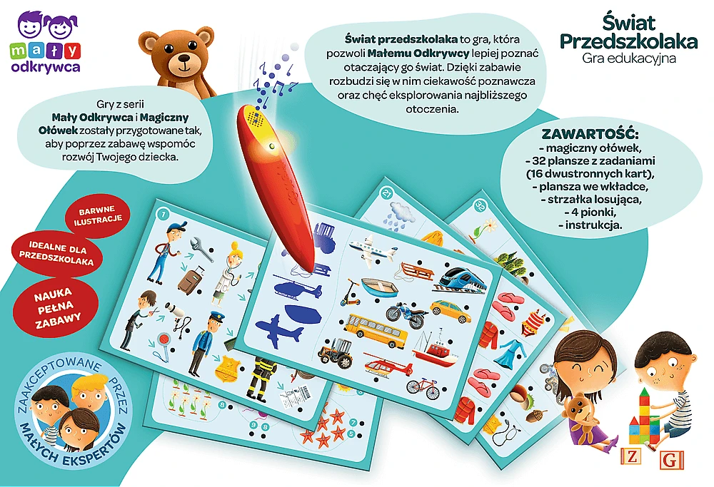 Trefl Little Explorer ikimokyklinio amžiaus vaikų pasaulis