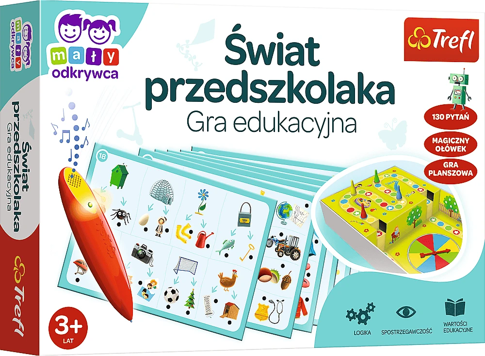 Trefl Little Explorer ikimokyklinio amžiaus vaikų pasaulis