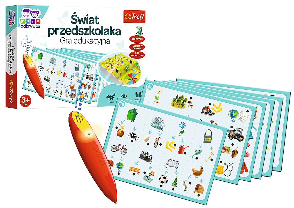 Trefl Little Explorer ikimokyklinio amžiaus vaikų pasaulis
