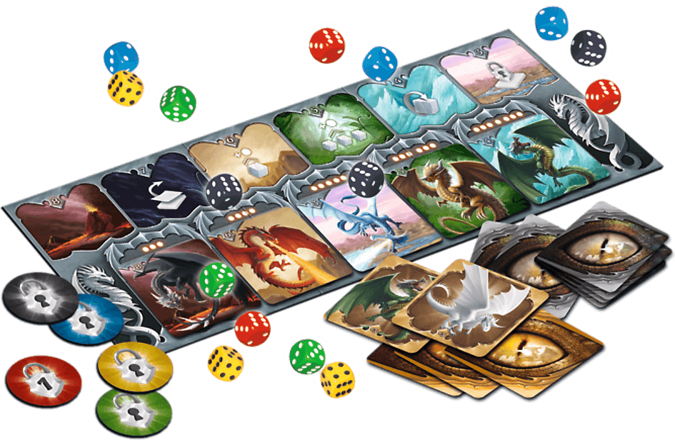 Trefl Book of Dragons stalo žaidimas