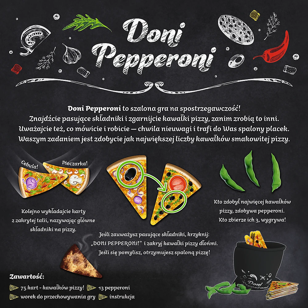 Trefl Žaidimas Doni Pepperoni 02442