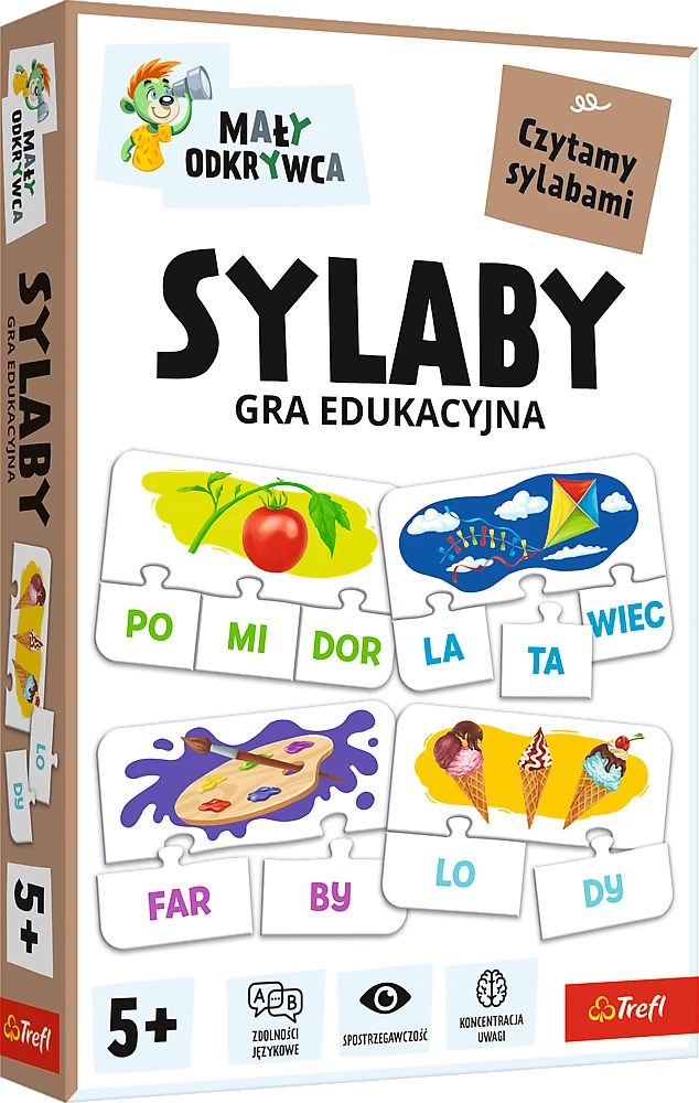 Žaidimas Syllables / Little Explorer / Treflik Family 02813