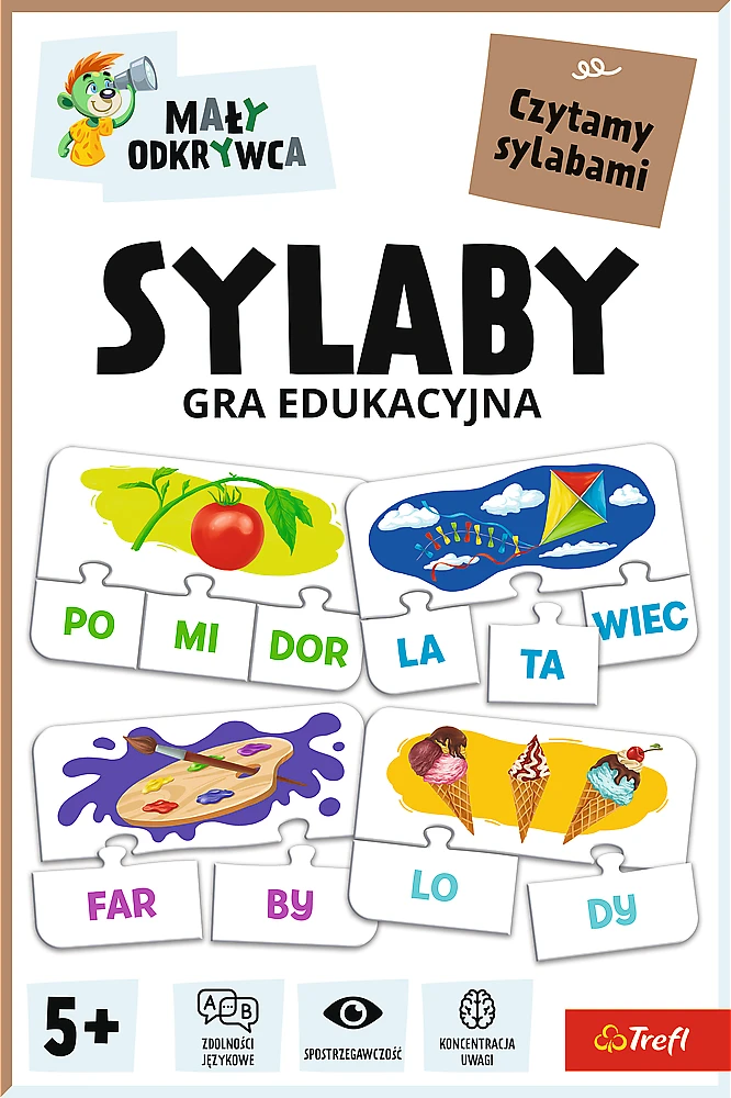 Žaidimas Syllables / Little Explorer / Treflik Family 02813