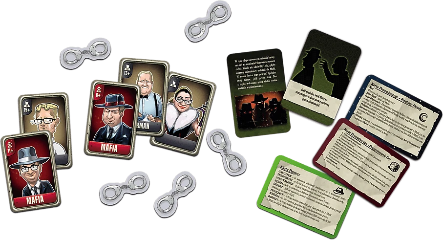 Mafia City of Intrigue Žaidimas Trefl vakarėlių žaidimas