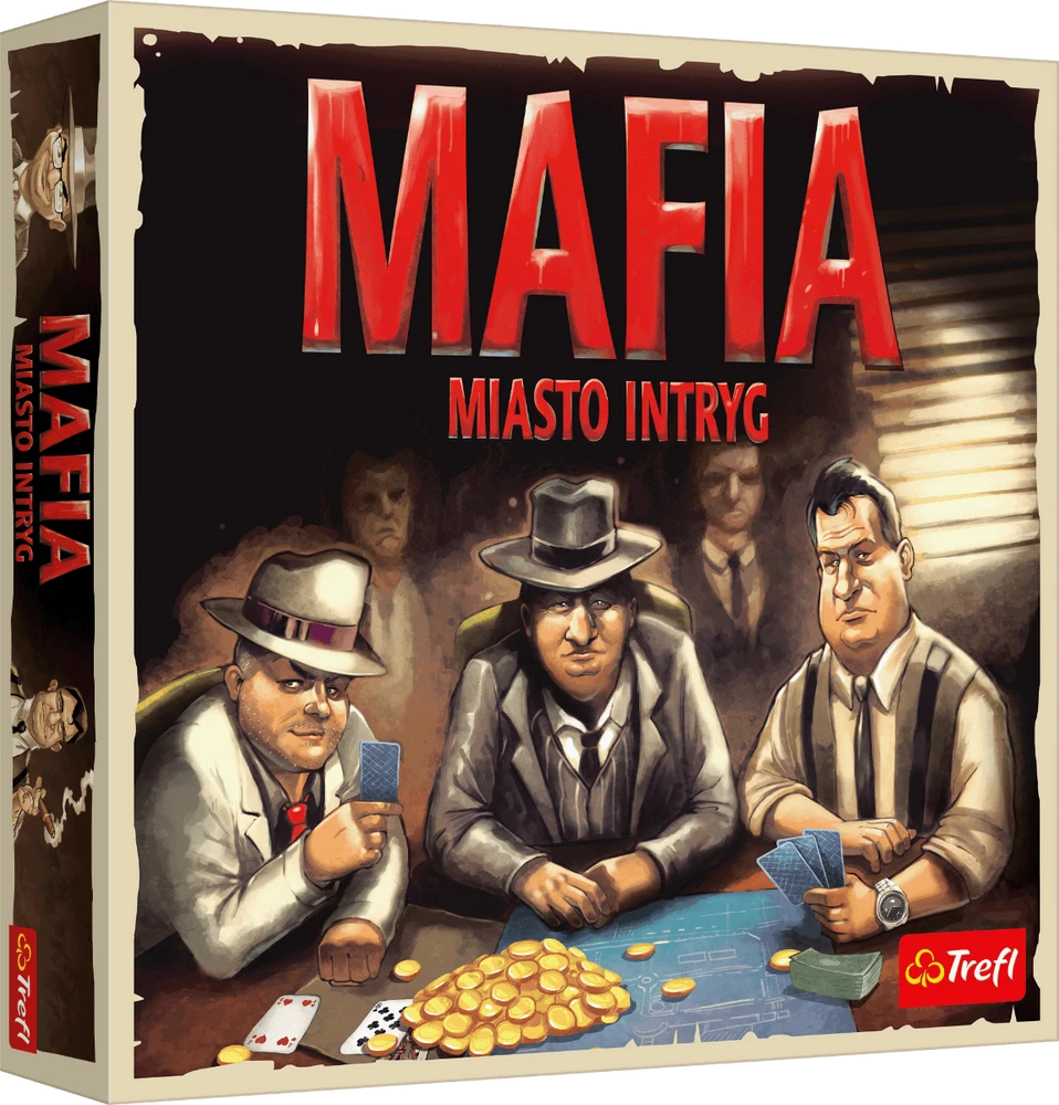 Mafia City of Intrigue Žaidimas Trefl vakarėlių žaidimas