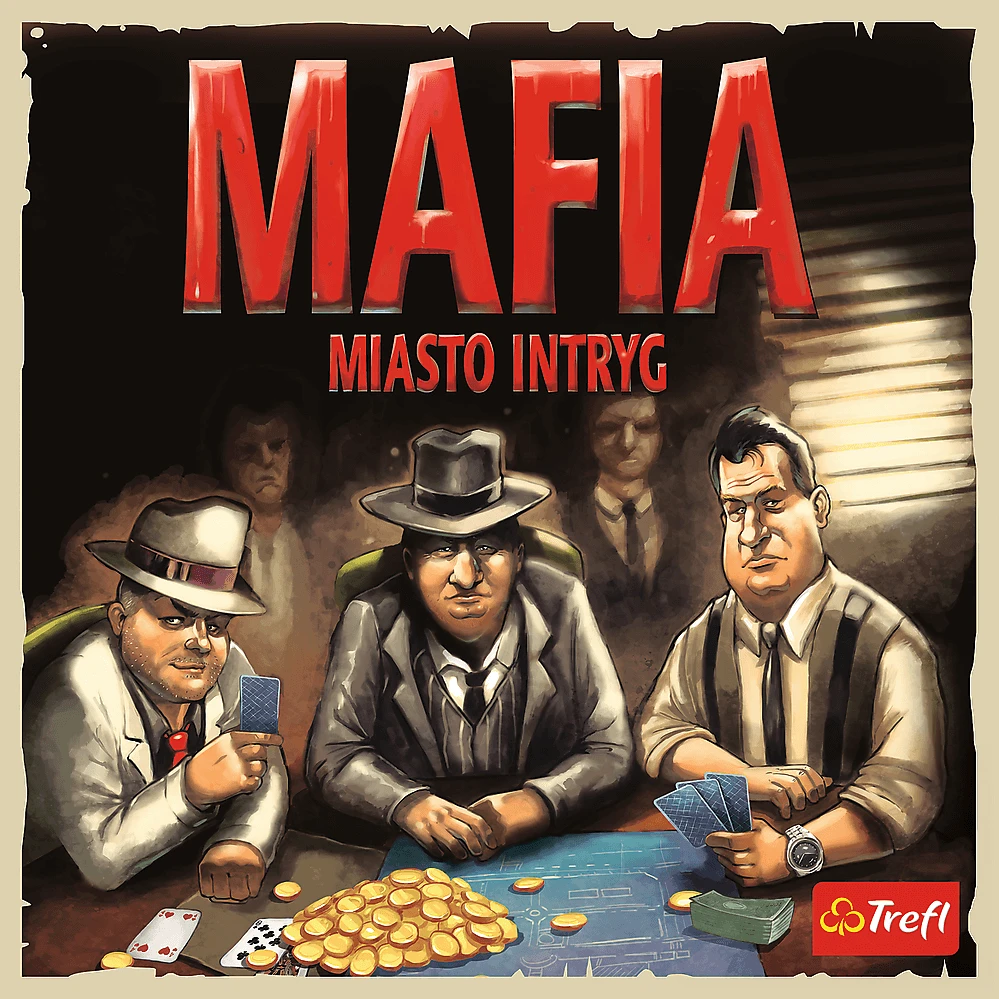 Mafia City of Intrigue Žaidimas Trefl vakarėlių žaidimas