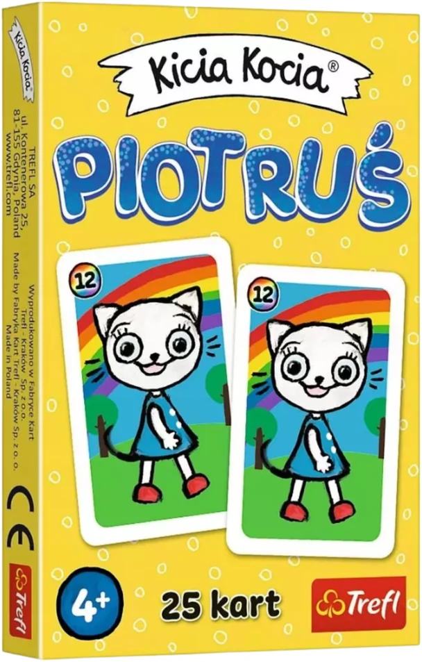 Žaidimo kortos - Kitty Cat - Peter - Trefl 08512