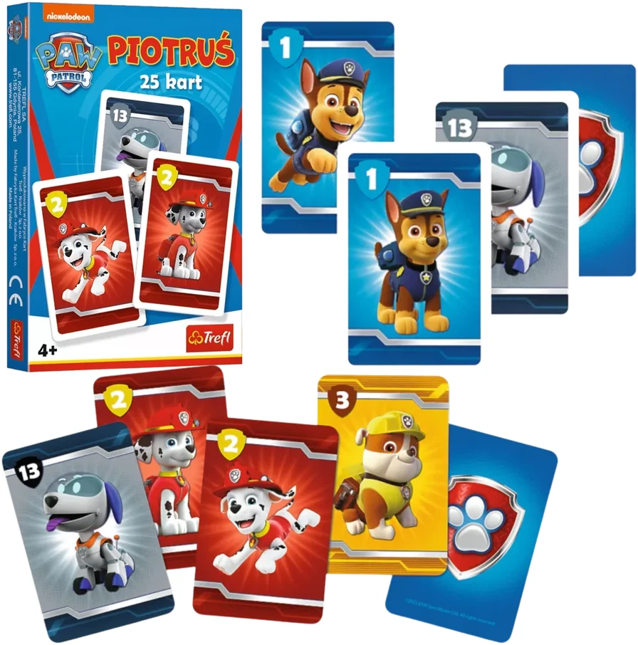 Trefl Kortų žaidimas Paw Patrol