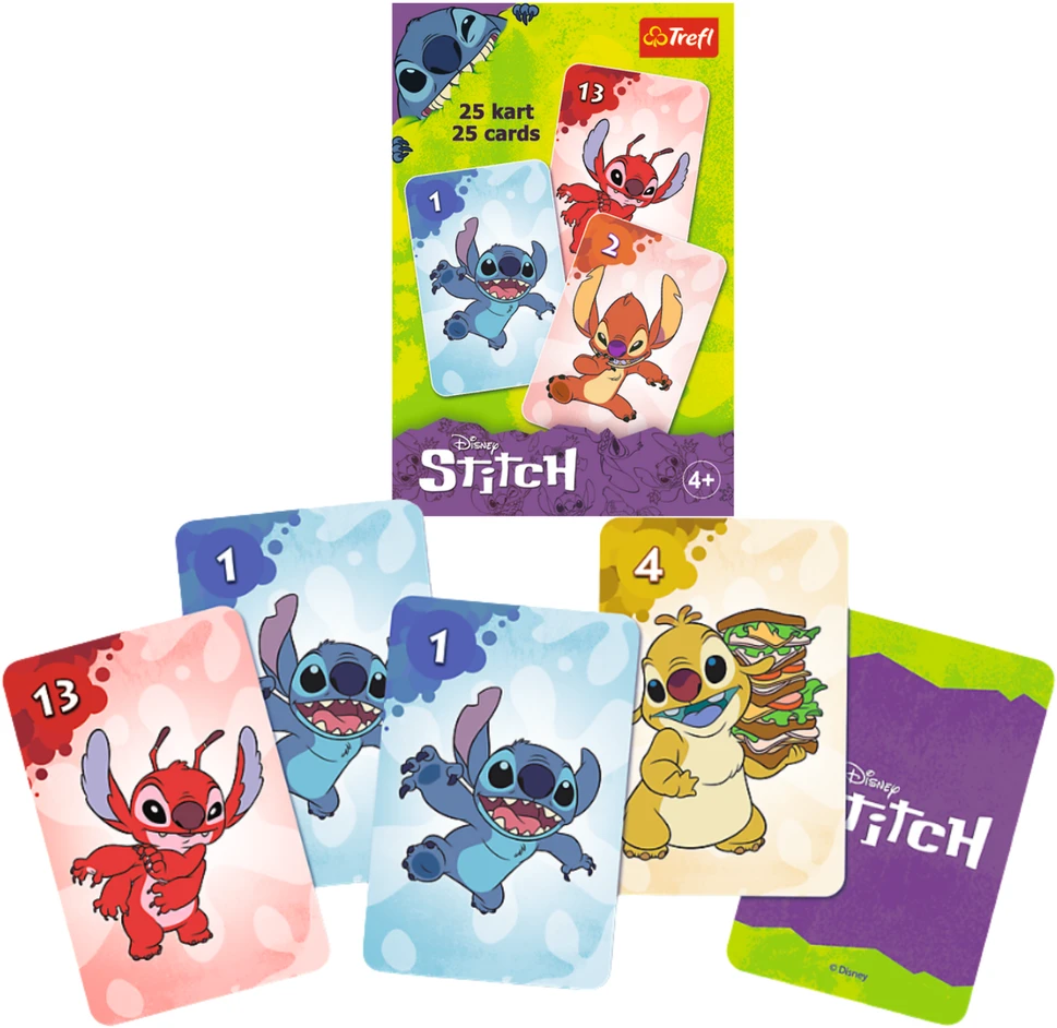 TREFL STITCH Kortų žaidimas