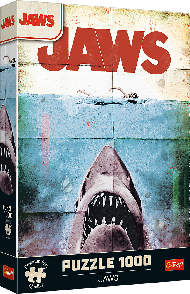 Trefl Dėlionė 1000 vnt. - Nasrai (Jaws) aprašymas - Prekės nuotrauka