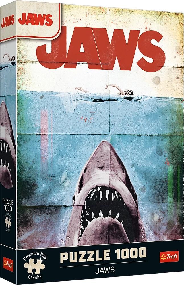 Trefl Dėlionė 1000 vnt. - Nasrai (Jaws) aprašymas - Prekės nuotrauka