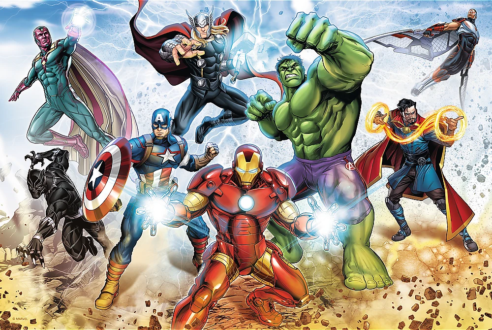 Trefl Dėlionė 160 vnt. - Keršytojai (The Avengers)