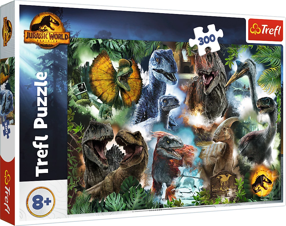 Trefl Dėlionė 300 vnt. - Juros periodo pasaulis (Jurassic World)