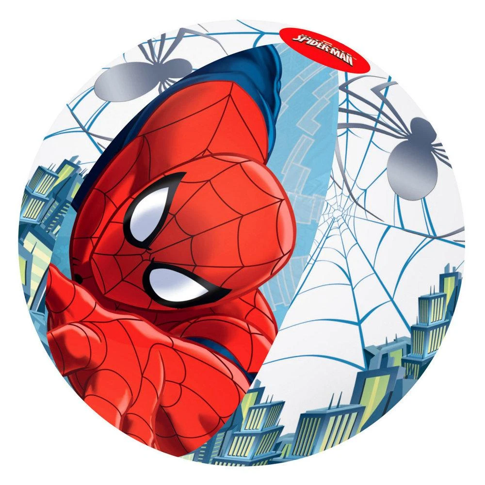Bestway Pripučiamas paplūdimio rutulys 51 cm Spiderman