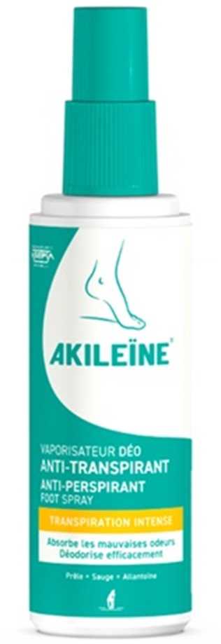 Pėdų dezodorantas – antiperspirantas Akileine