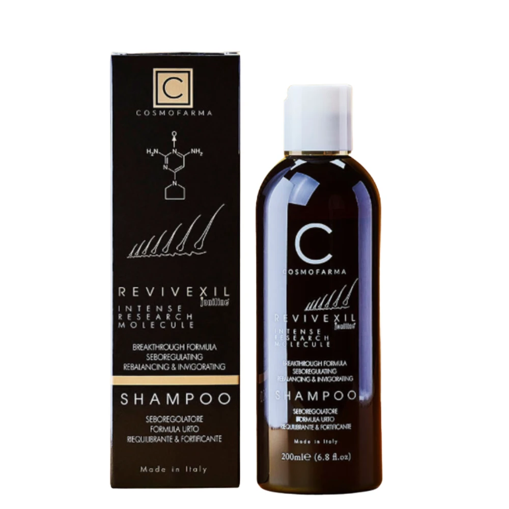 Cosmofarma Plaukų šampūnas stabdantis plikimą REVIVEXIL 200ml
