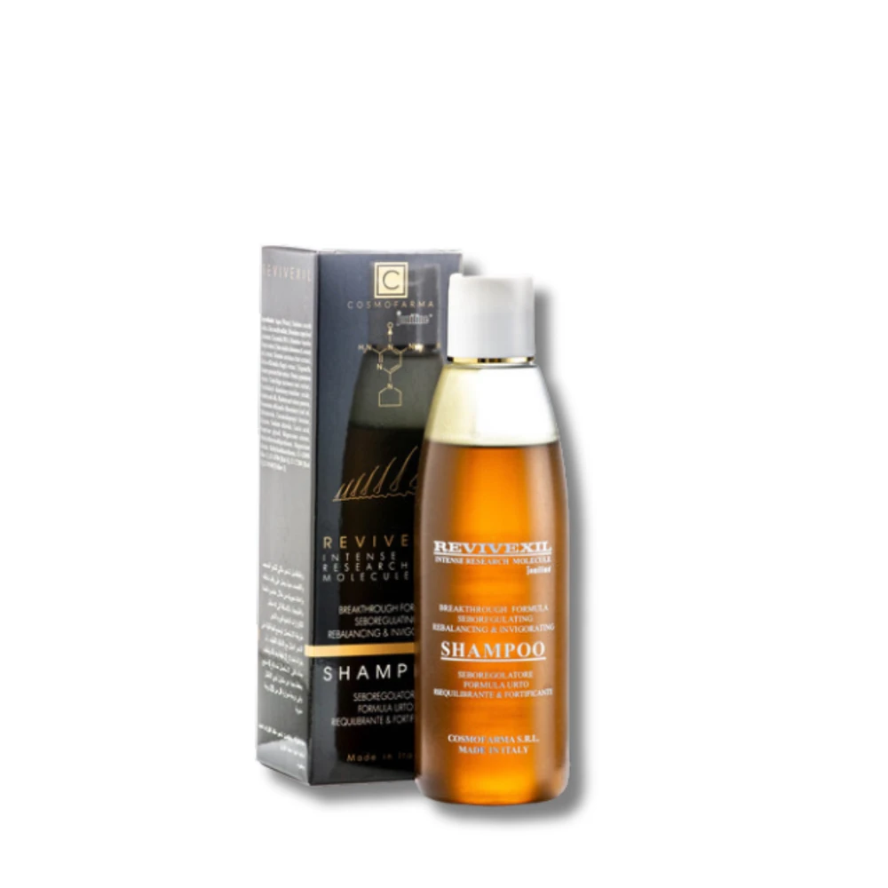 Cosmofarma Plaukų šampūnas stabdantis plikimą REVIVEXIL 200ml
