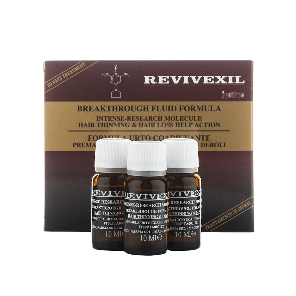Cosmofarma Plaukų plikimą stabdanti serumų terapija REVIVEXIL 3x10ml