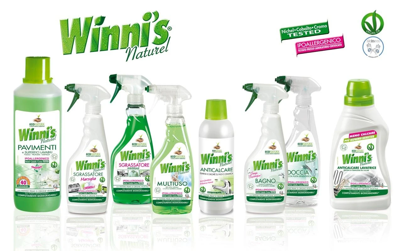Winni s Ekologiškas koncentruotas grindų ploviklis Baltos gėlės 1000ml