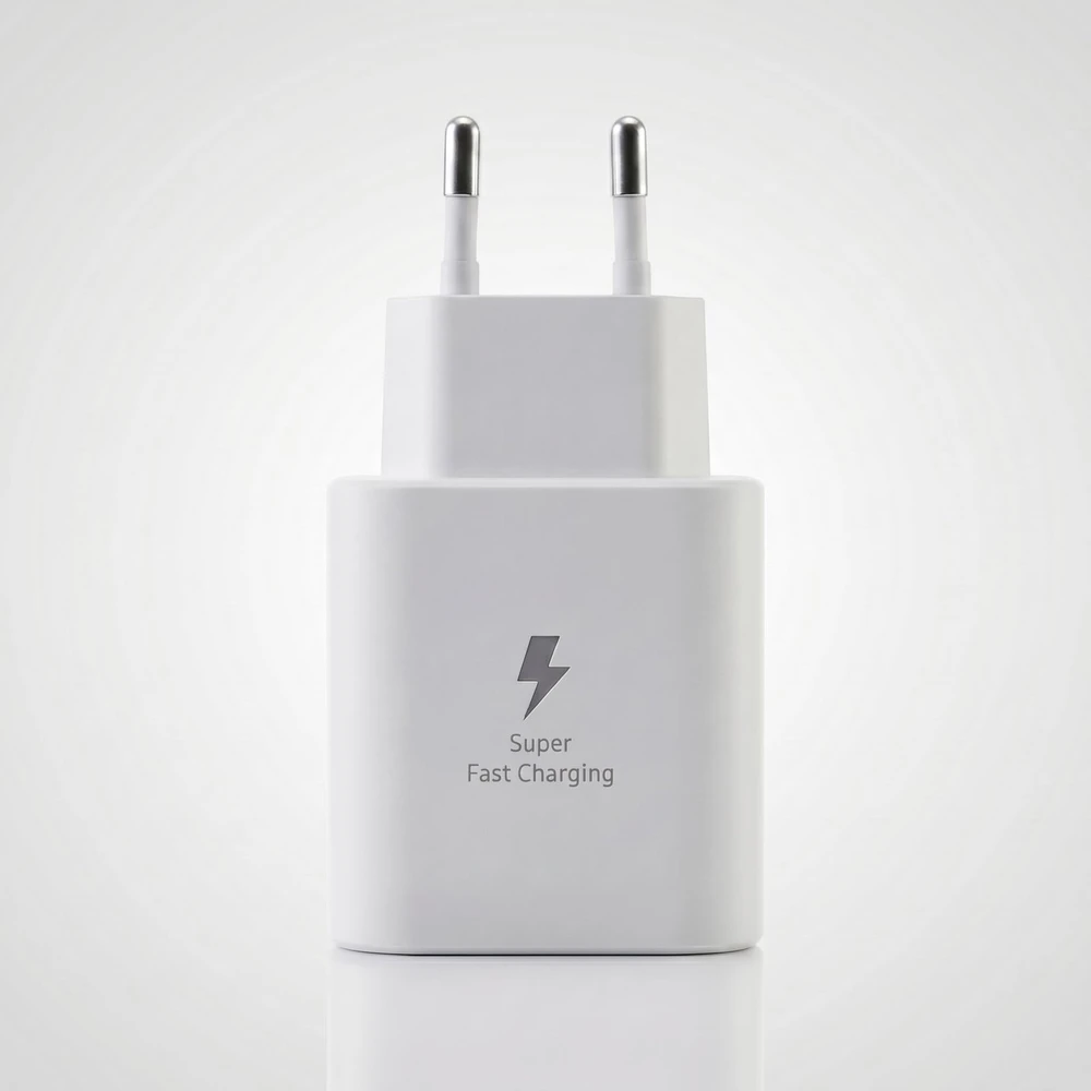 Super greitas 45W PD USB-C įkroviklis / kroviklis + 5A laidas (Baltas)