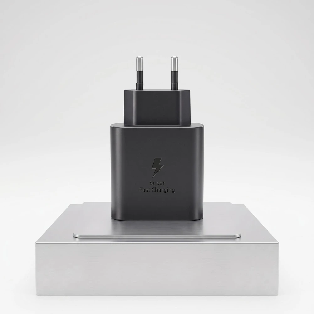 Tinklo įkroviklis / pakrovėjas 45W PD 3.0 Type-C su 5A laidu (1m), Juodas (EP-TA845NBEGAE)
