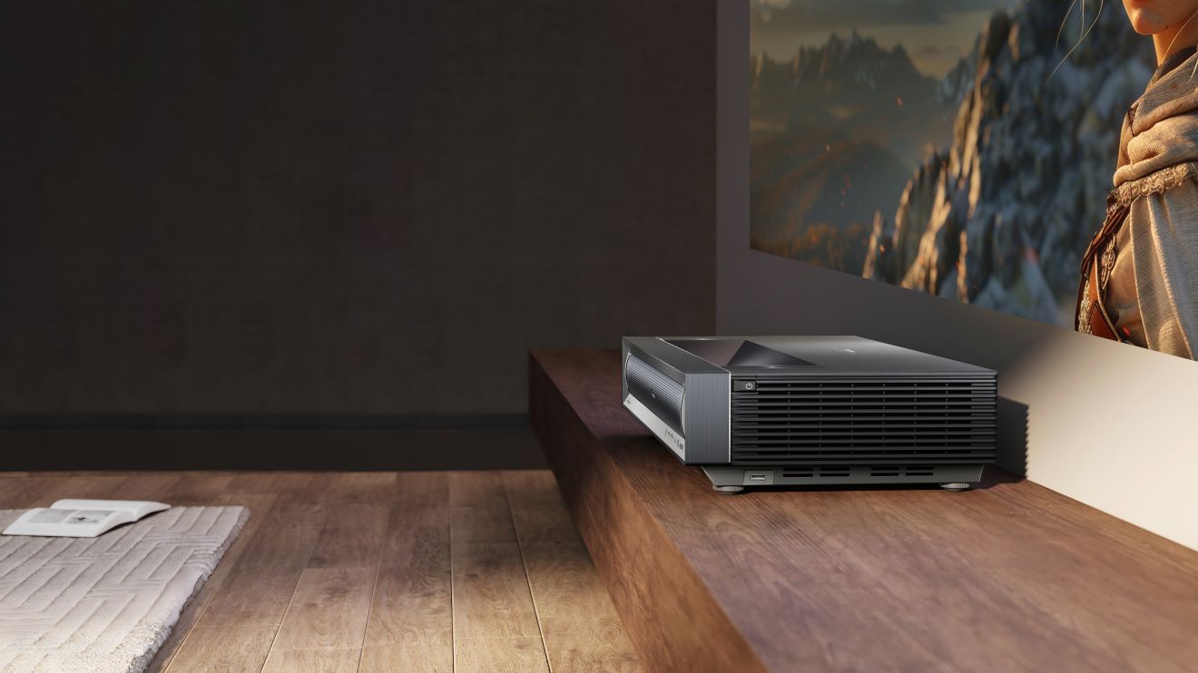Lazerinis projektorius Hisense PX3-PRO 4K UHD, 80–150