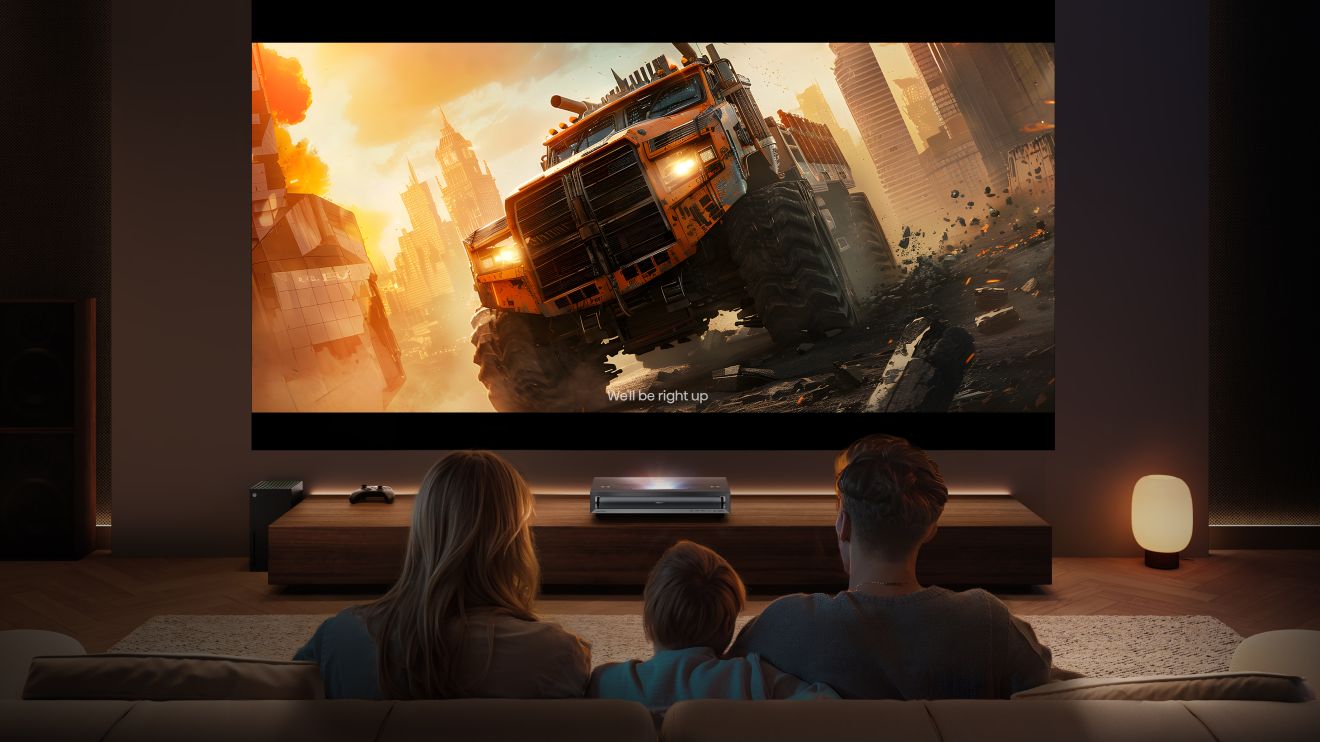 Lazerinis projektorius Hisense PX3-PRO 4K UHD, 80–150