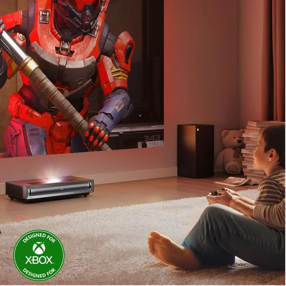 Lazerinis projektorius Hisense PX3-PRO 4K UHD, 80–150", 3000 ANSI lm, Dolby Vision, Dolby Atmos