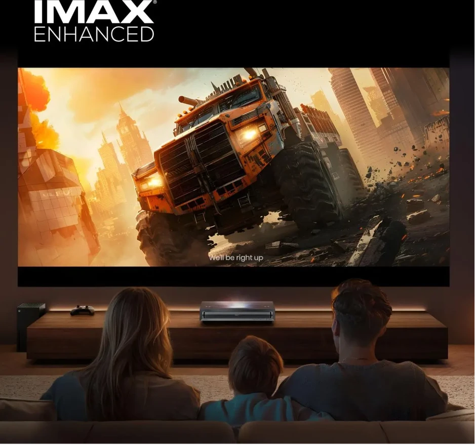 Lazerinis projektorius Hisense PX3-PRO 4K UHD, 80–150", 3000 ANSI lm, Dolby Vision, Dolby Atmos