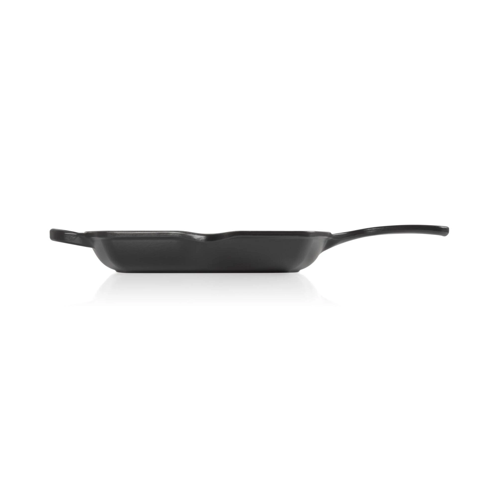 Virtuvės Indai - Le Creuset Signature Kvadratinė Keptuvė 26cm Indaplovėje Saugi Juoda