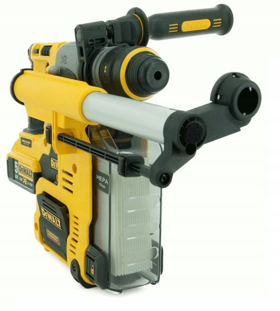 DEWALT SDS-PLUS 18V GRĘZIMO IR GRĘZIMO KJUKAS DCH275P2 + DCH275P2 DULKIŲ ŠALINIMO SISTEMA