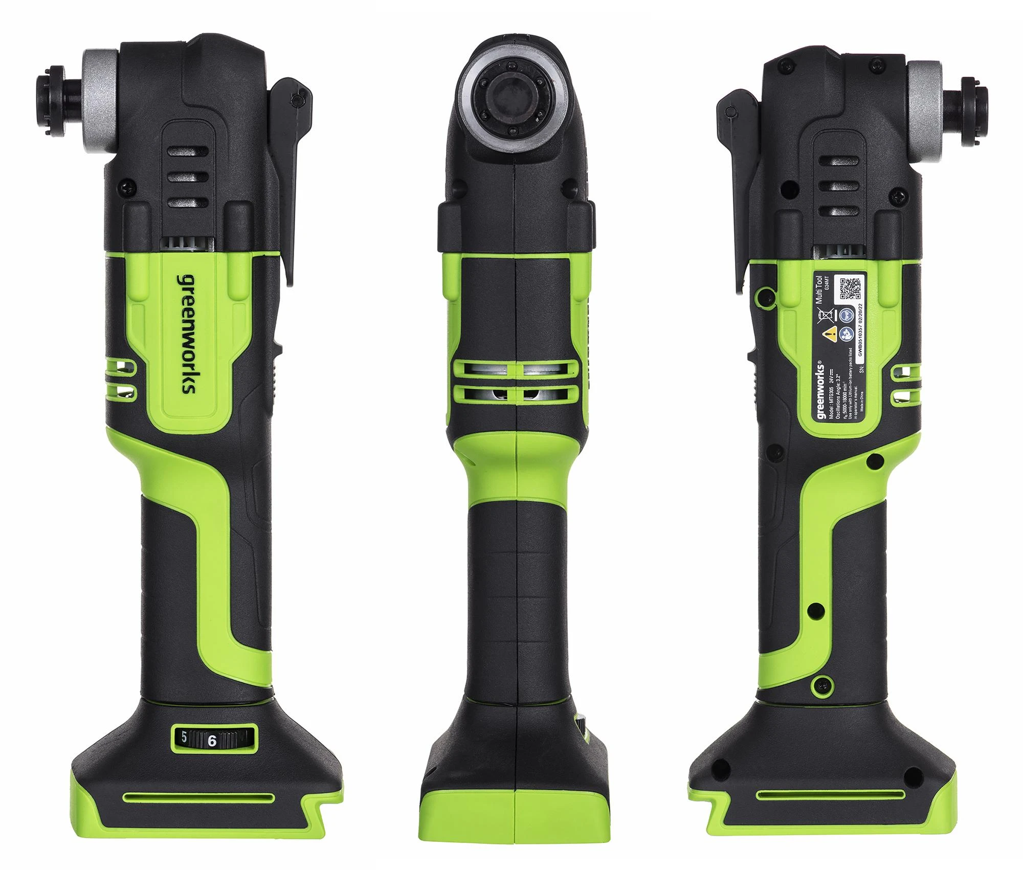 Daugiafunkcinis įrankis Greenworks G24MT; 24 V (be akumuliatoriaus ir pakrovėjo)