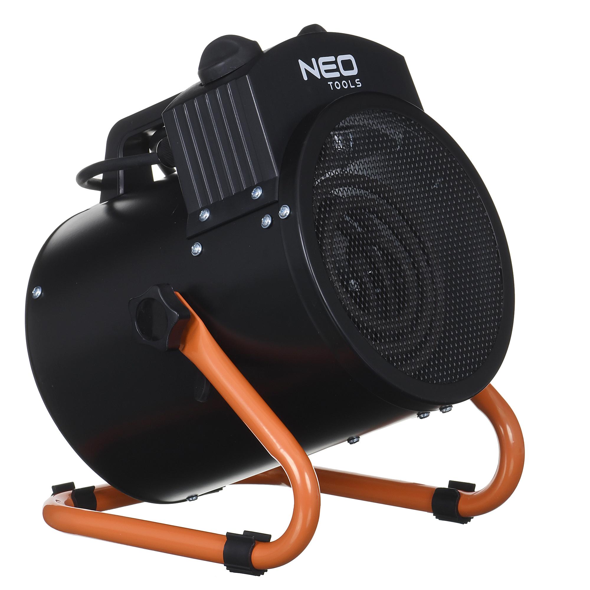 Neo Tools Pastatomas elektrinis šildytuvas NEO, 3000W, IPX4, 90-068