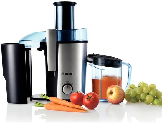Sulčiaspaudė Bosch | Juicer | MES3500 | Type Centrifugal juicer | Juodas/Sidabrinis | 700 W | Extra large fruit input | Greičių skaičius 2